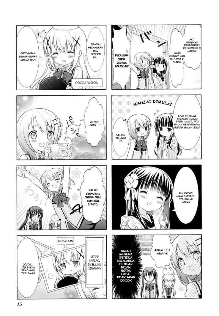 Gochuumon wa Usagi Desu ka? chapter 15 halaman 7