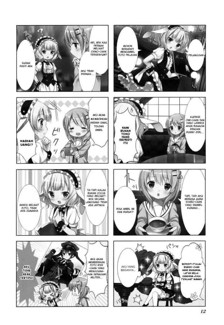 Gochuumon wa Usagi Desu ka? chapter 15 halaman 4