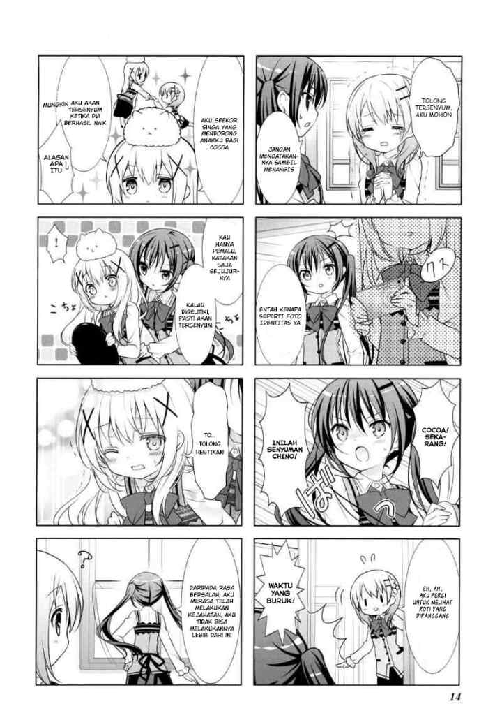 Gochuumon wa Usagi Desu ka? chapter 15 halaman 6