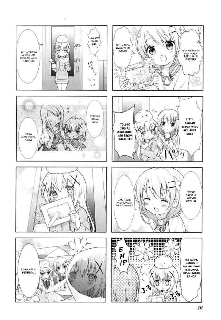 Gochuumon wa Usagi Desu ka? chapter 15 halaman 8