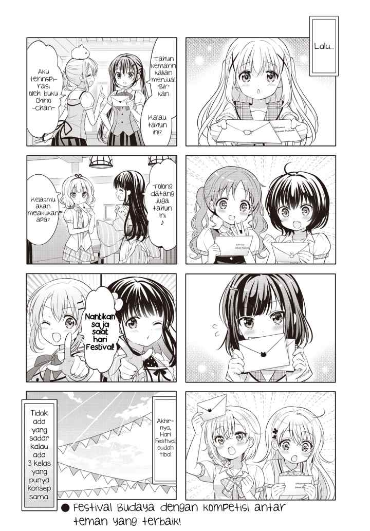Gochuumon wa Usagi Desu ka? chapter 152 halaman 8