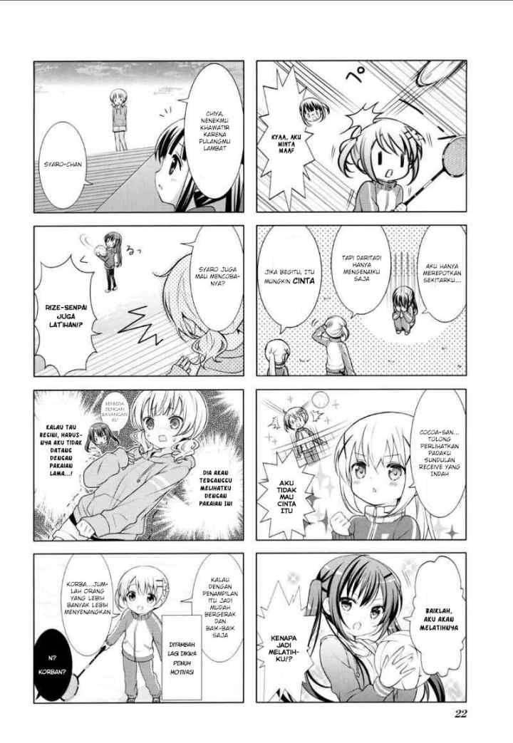 Gochuumon wa Usagi Desu ka? chapter 16 halaman 6