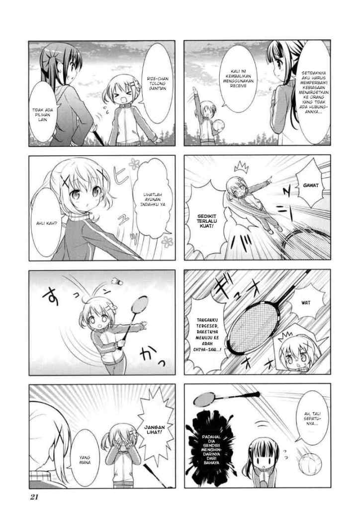 Gochuumon wa Usagi Desu ka? chapter 16 halaman 5