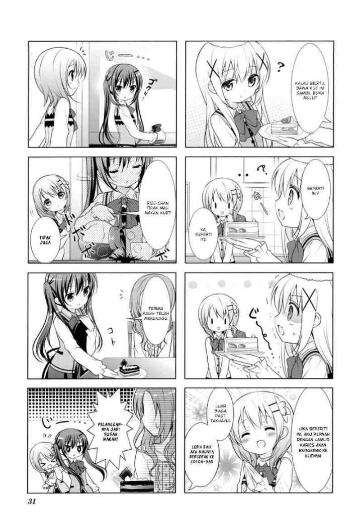 Gochuumon wa Usagi Desu ka? chapter 18 halaman 5