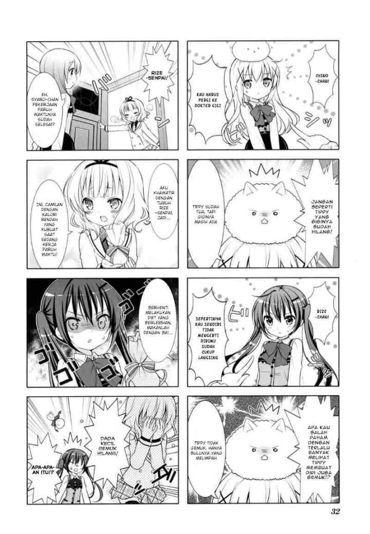 Gochuumon wa Usagi Desu ka? chapter 18 halaman 6