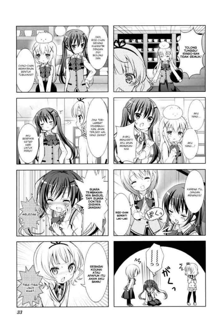 Gochuumon wa Usagi Desu ka? chapter 18 halaman 7