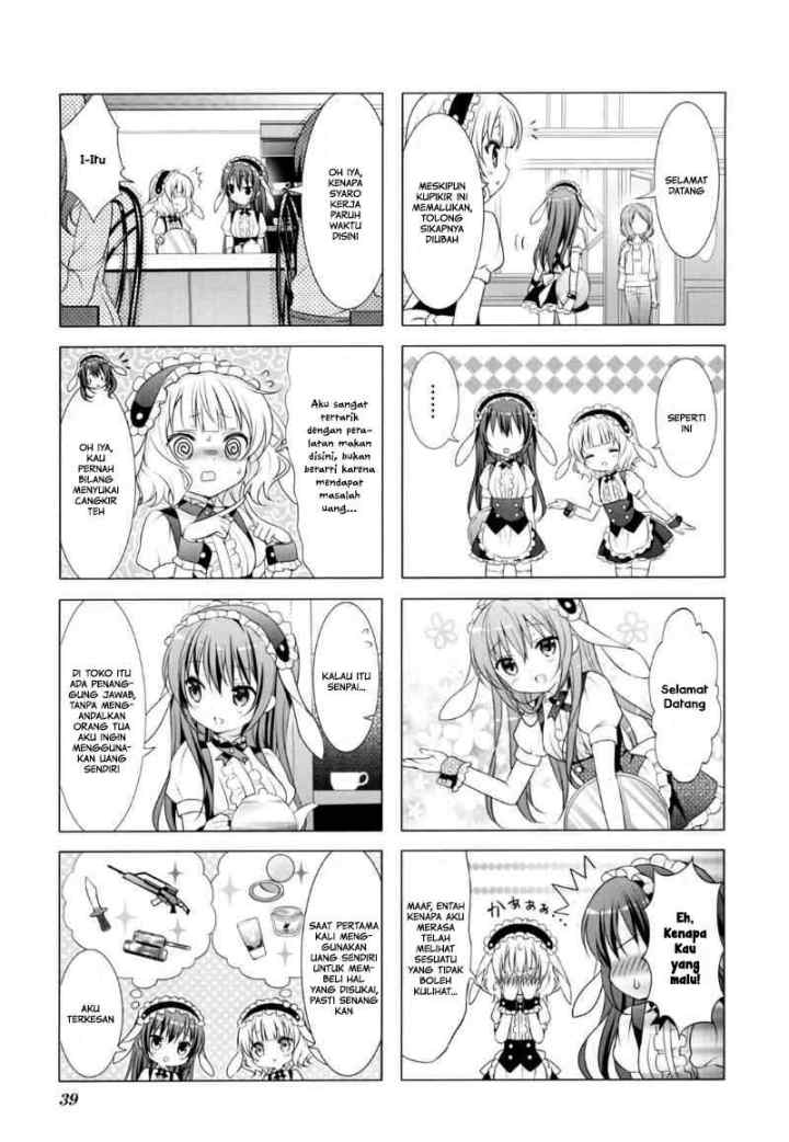 Gochuumon wa Usagi Desu ka? chapter 19 halaman 5