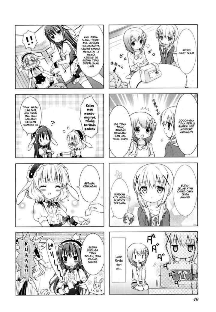 Gochuumon wa Usagi Desu ka? chapter 19 halaman 6