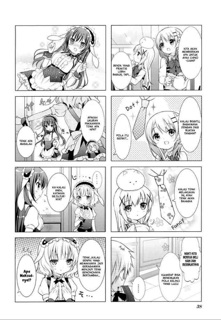 Gochuumon wa Usagi Desu ka? chapter 19 halaman 4