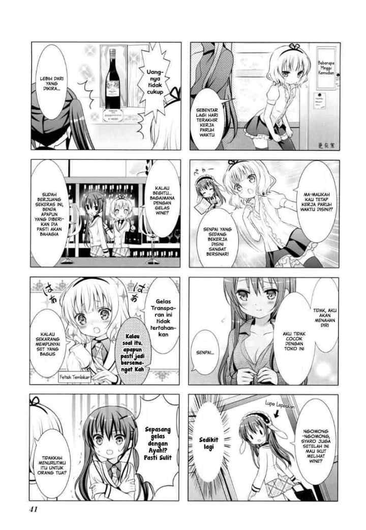 Gochuumon wa Usagi Desu ka? chapter 19 halaman 7