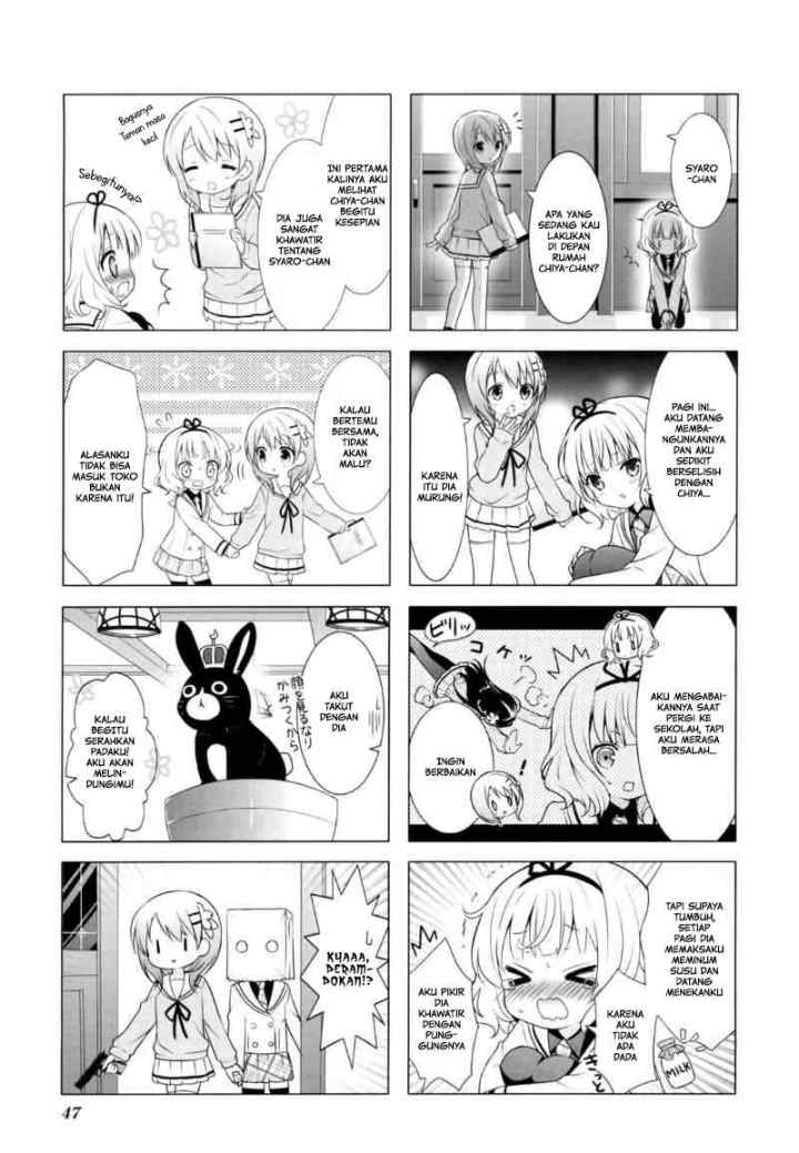 Gochuumon wa Usagi Desu ka? chapter 20 halaman 5