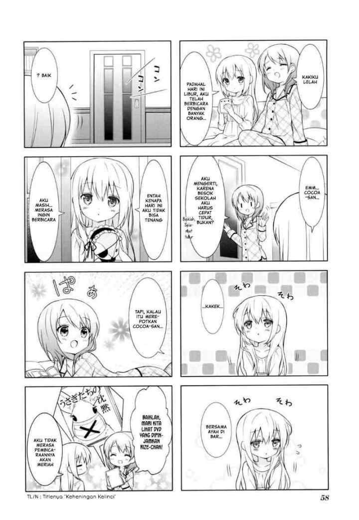 Gochuumon wa Usagi Desu ka? chapter 21 halaman 8