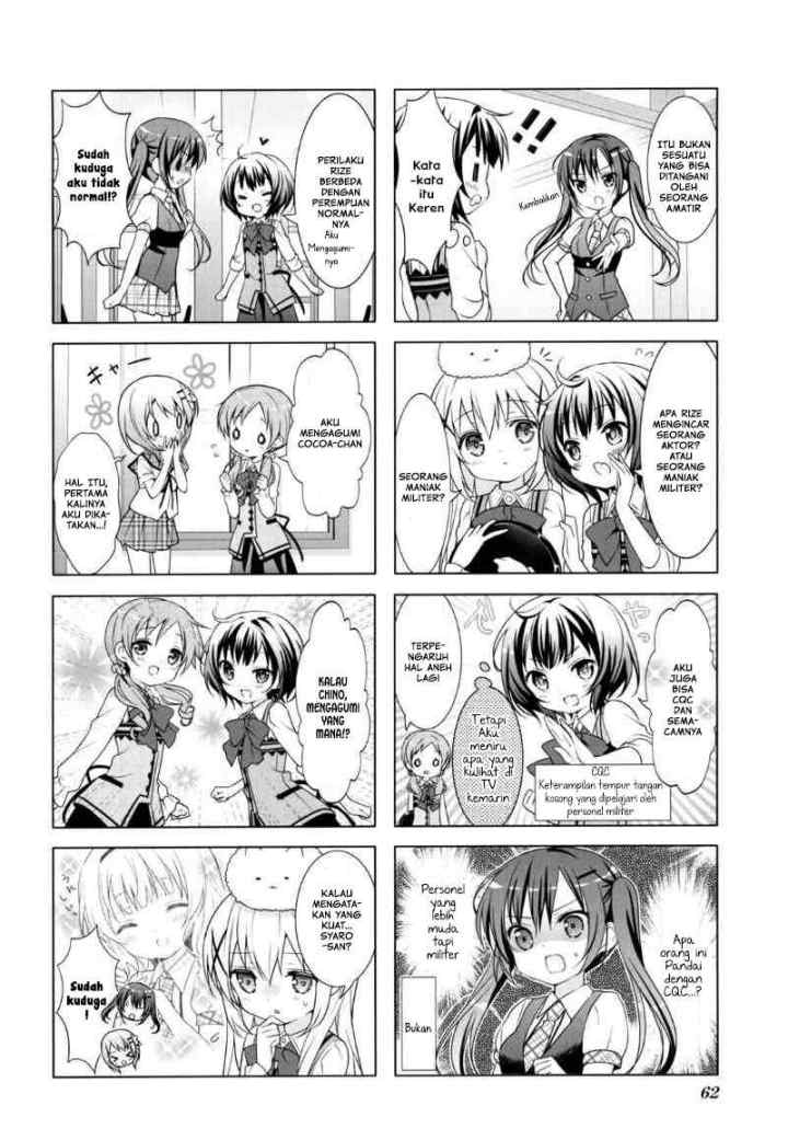 Gochuumon wa Usagi Desu ka? chapter 22 halaman 4
