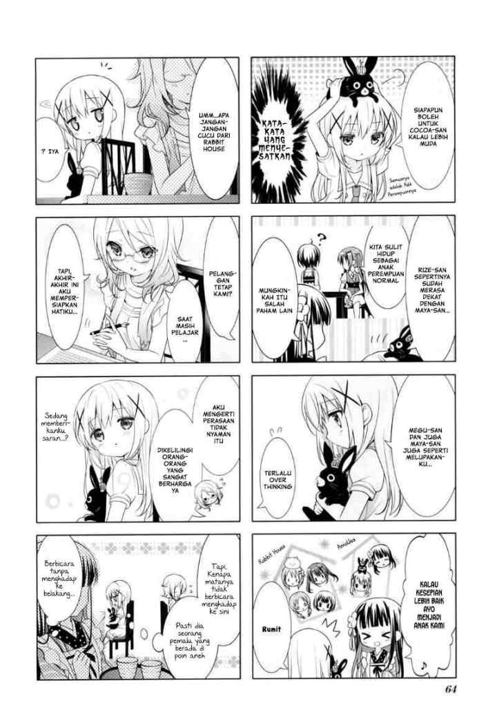 Gochuumon wa Usagi Desu ka? chapter 22 halaman 6