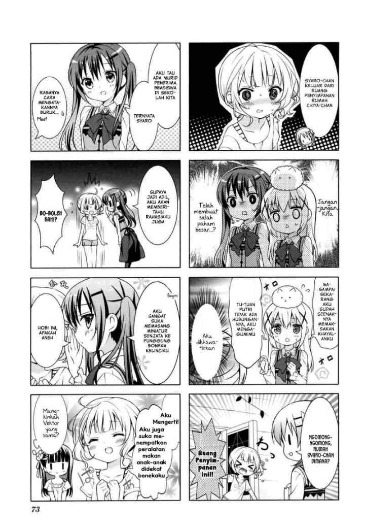 Gochuumon wa Usagi Desu ka? chapter 23 halaman 7