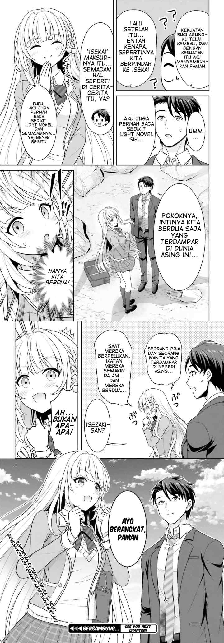Gokinjo JK Isezaki-san wa Isekaigaeri no Daiseijo chapter 1 halaman 18