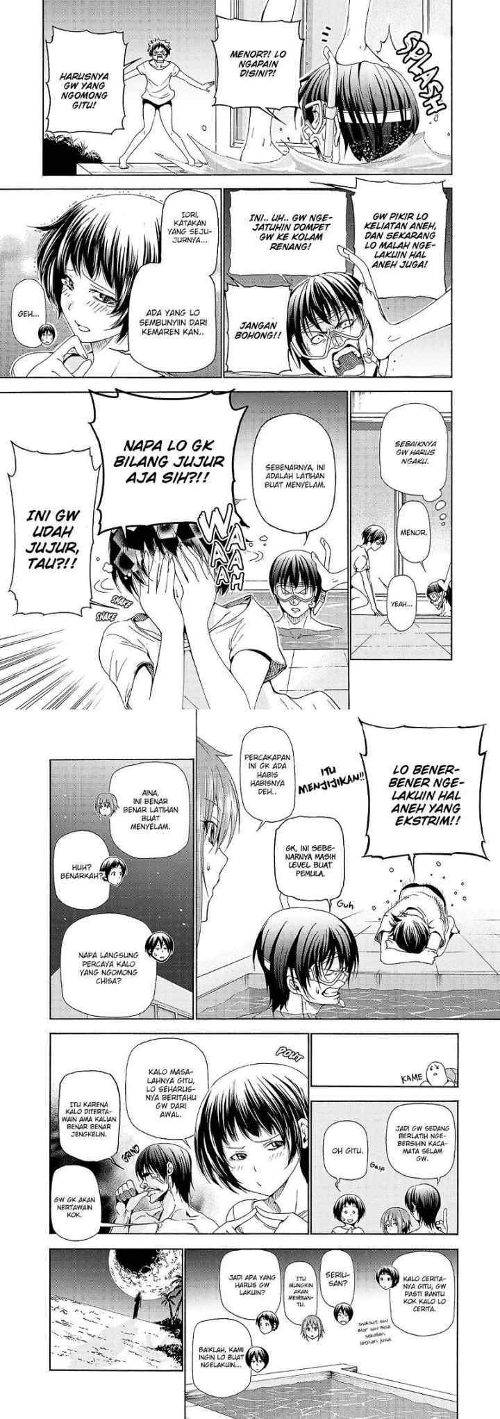 Grand Blue chapter 19 halaman 4