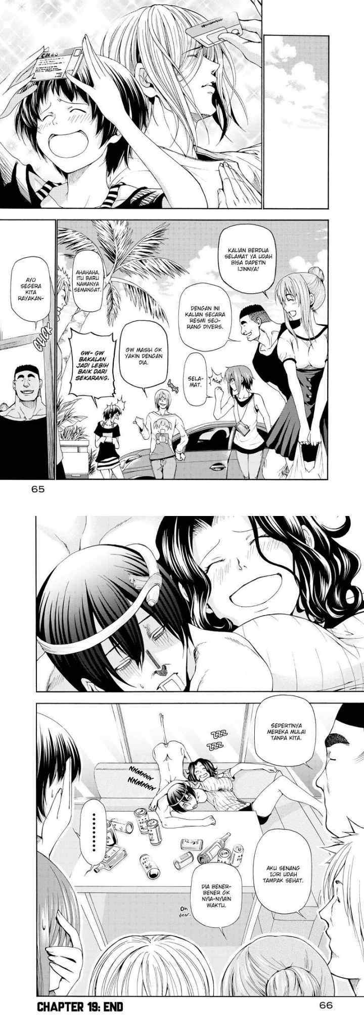 Grand Blue chapter 19 halaman 17