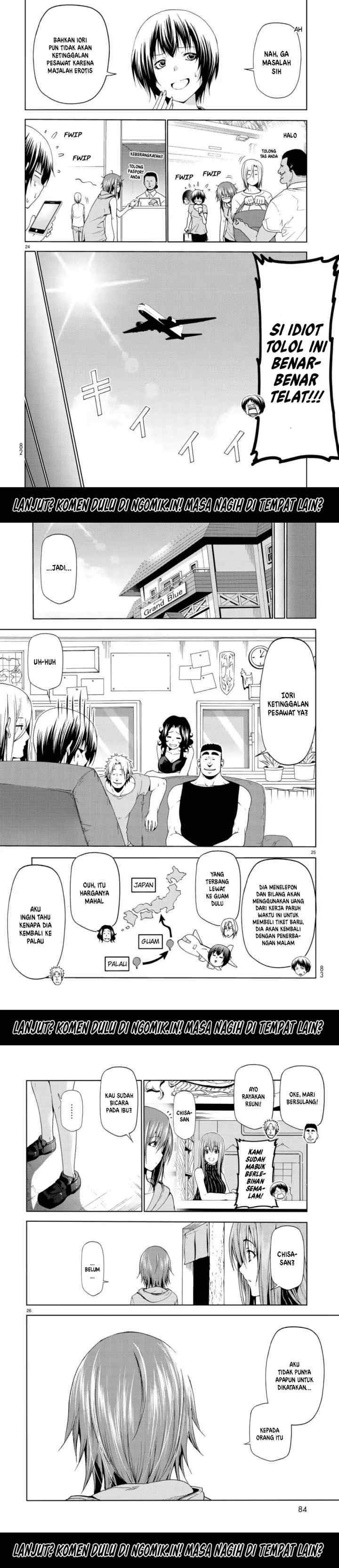 Grand Blue chapter 57 halaman 9