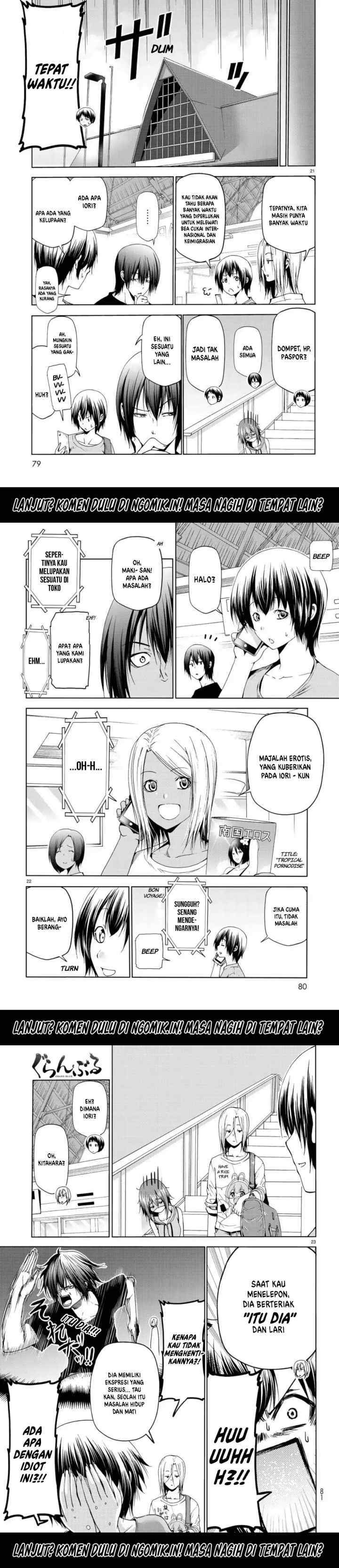 Grand Blue chapter 57 halaman 8