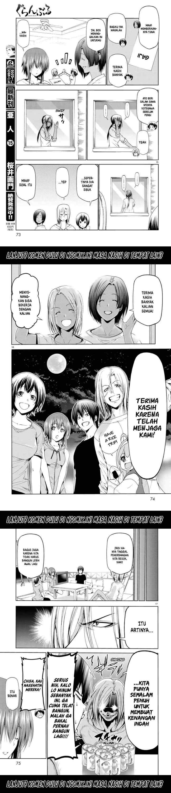 Grand Blue chapter 57 halaman 6