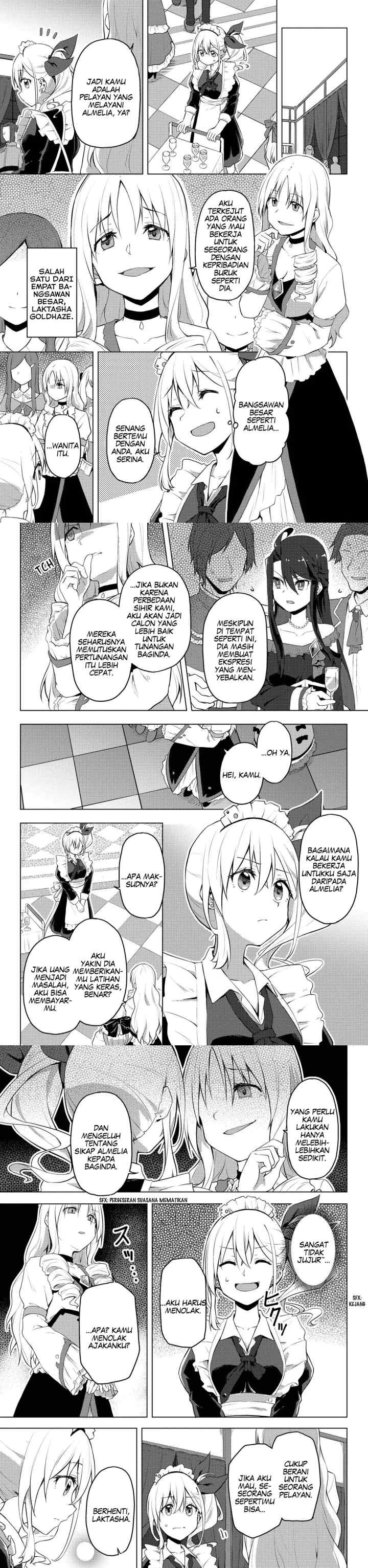 Gyaru Maid to Akuyaku Reijou ~Ojou-sama no Happy End shika Katan!~ chapter 1 halaman 7