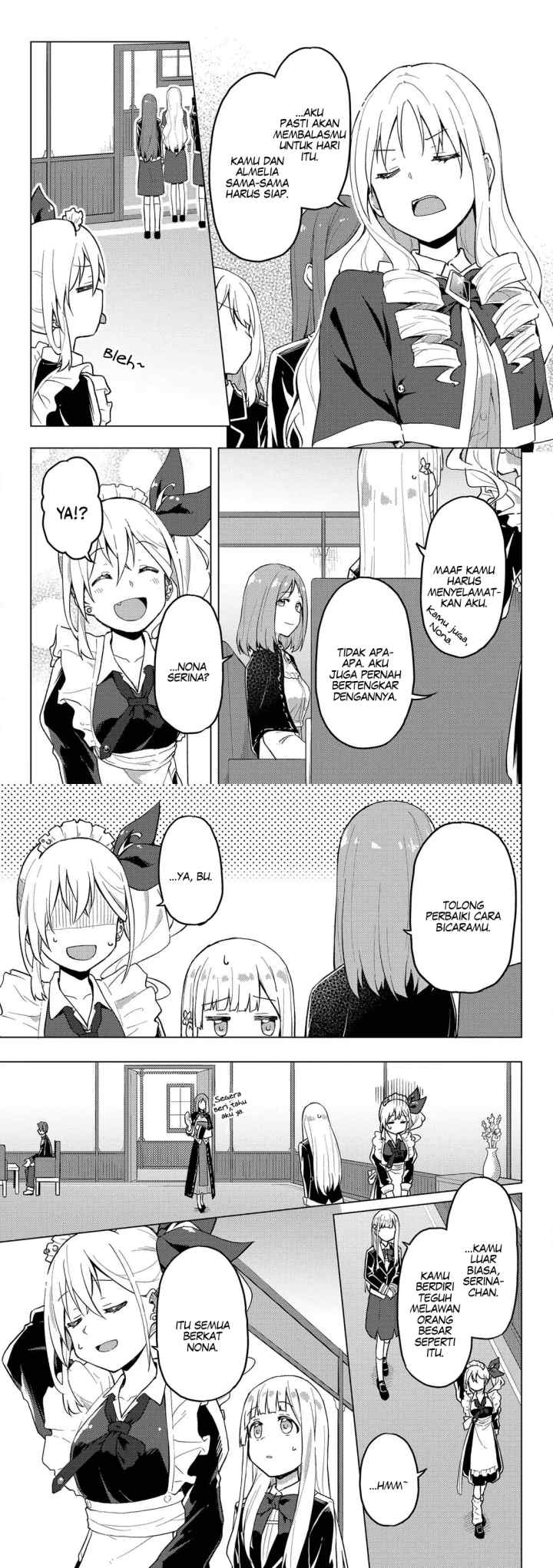Gyaru Maid to Akuyaku Reijou ~Ojou-sama no Happy End shika Katan!~ chapter 3 halaman 9