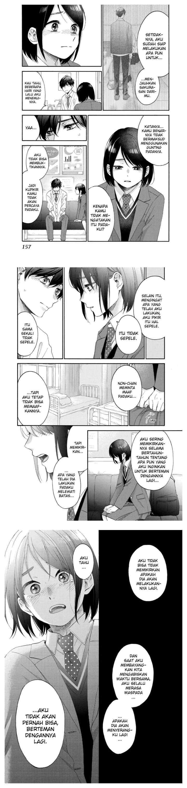 Hananoi-kun to Koi no Yamai chapter 45 halaman 9