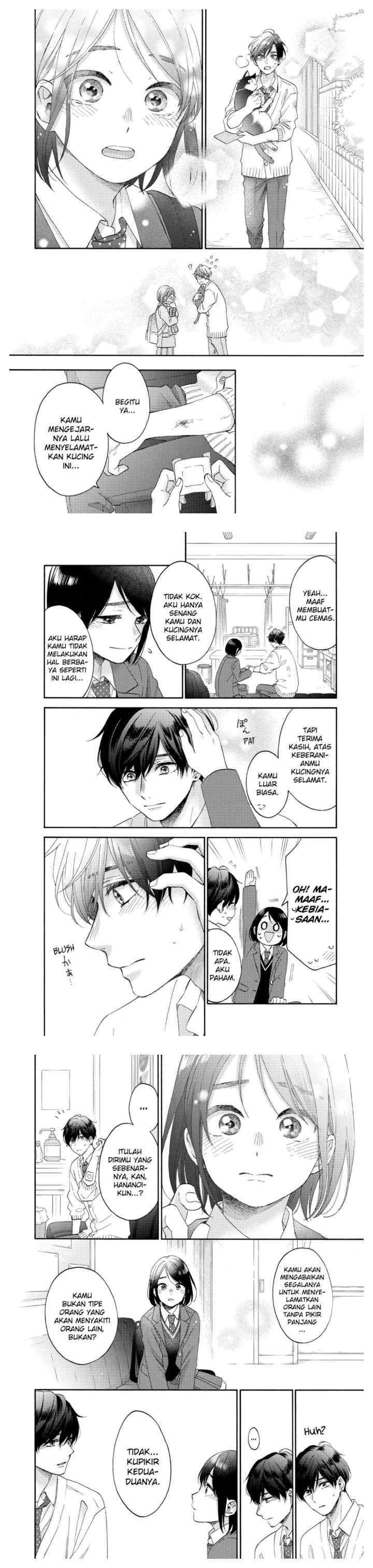 Hananoi-kun to Koi no Yamai chapter 45 halaman 8