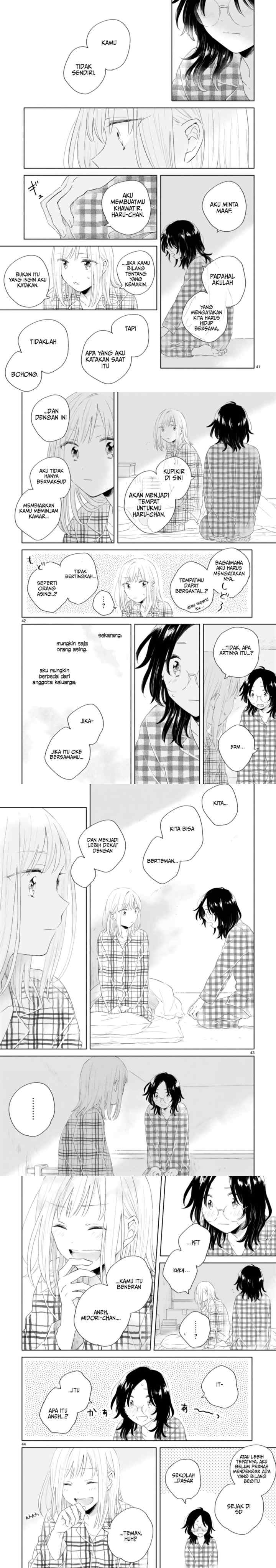 Haru to Midori chapter 2 halaman 13