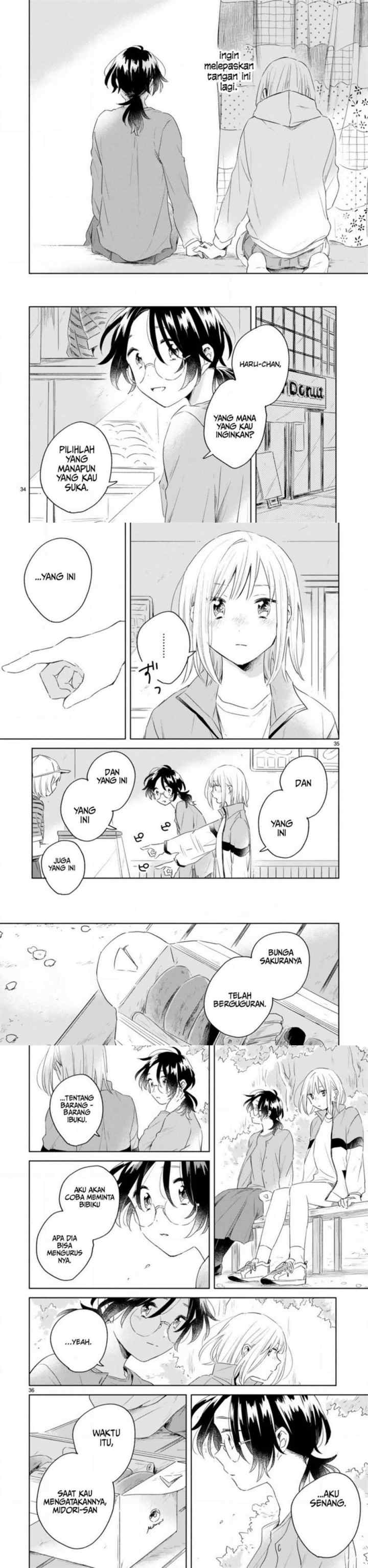 Haru to Midori chapter 6 halaman 12