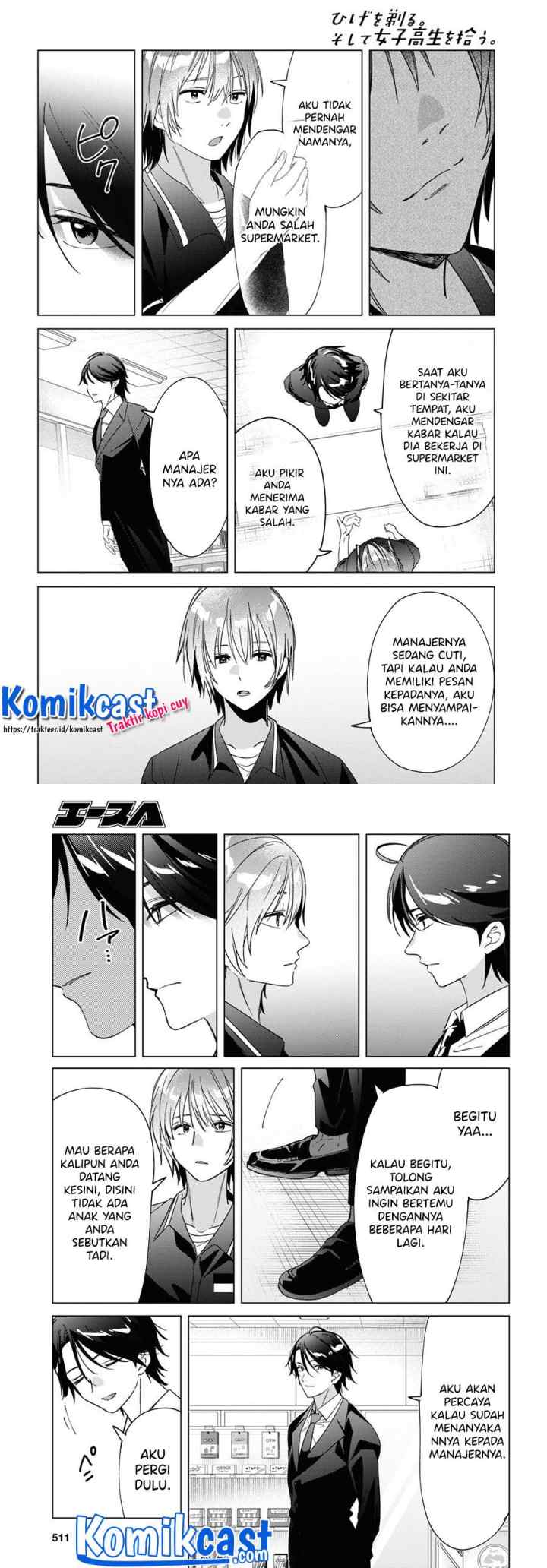 Hige Wo Soru. Soshite Joshikosei Wo Hirou chapter 32 halaman 9