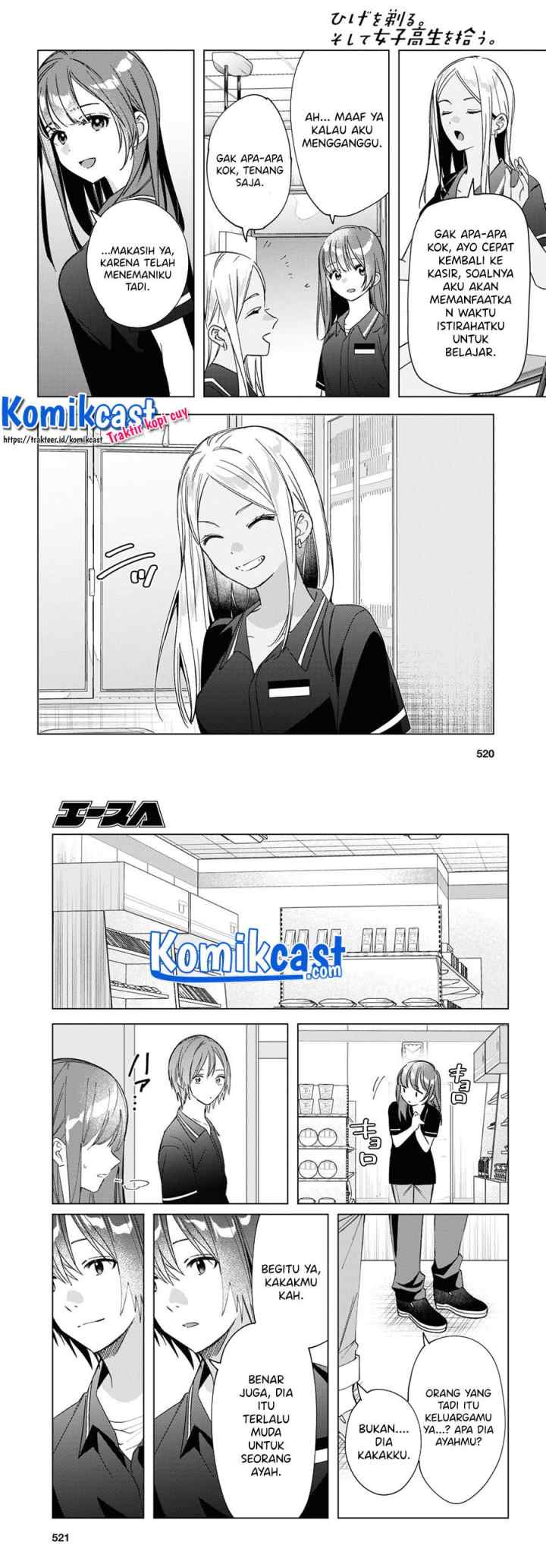 Hige Wo Soru. Soshite Joshikosei Wo Hirou chapter 32 halaman 14