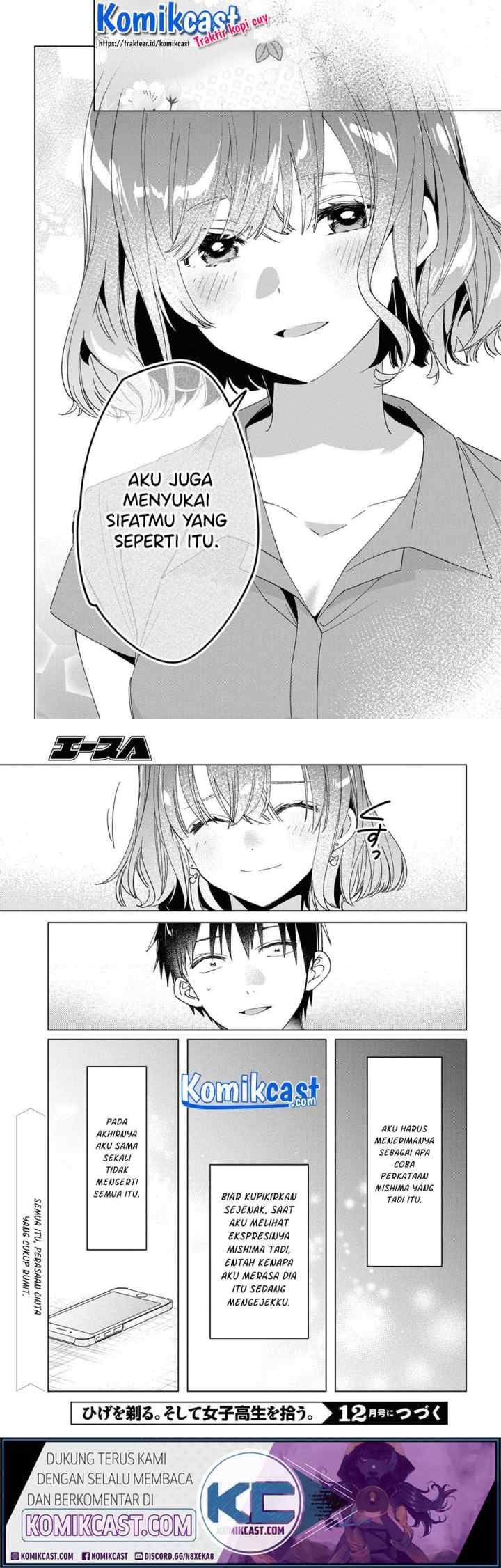 Hige Wo Soru. Soshite Joshikosei Wo Hirou chapter 33 halaman 13