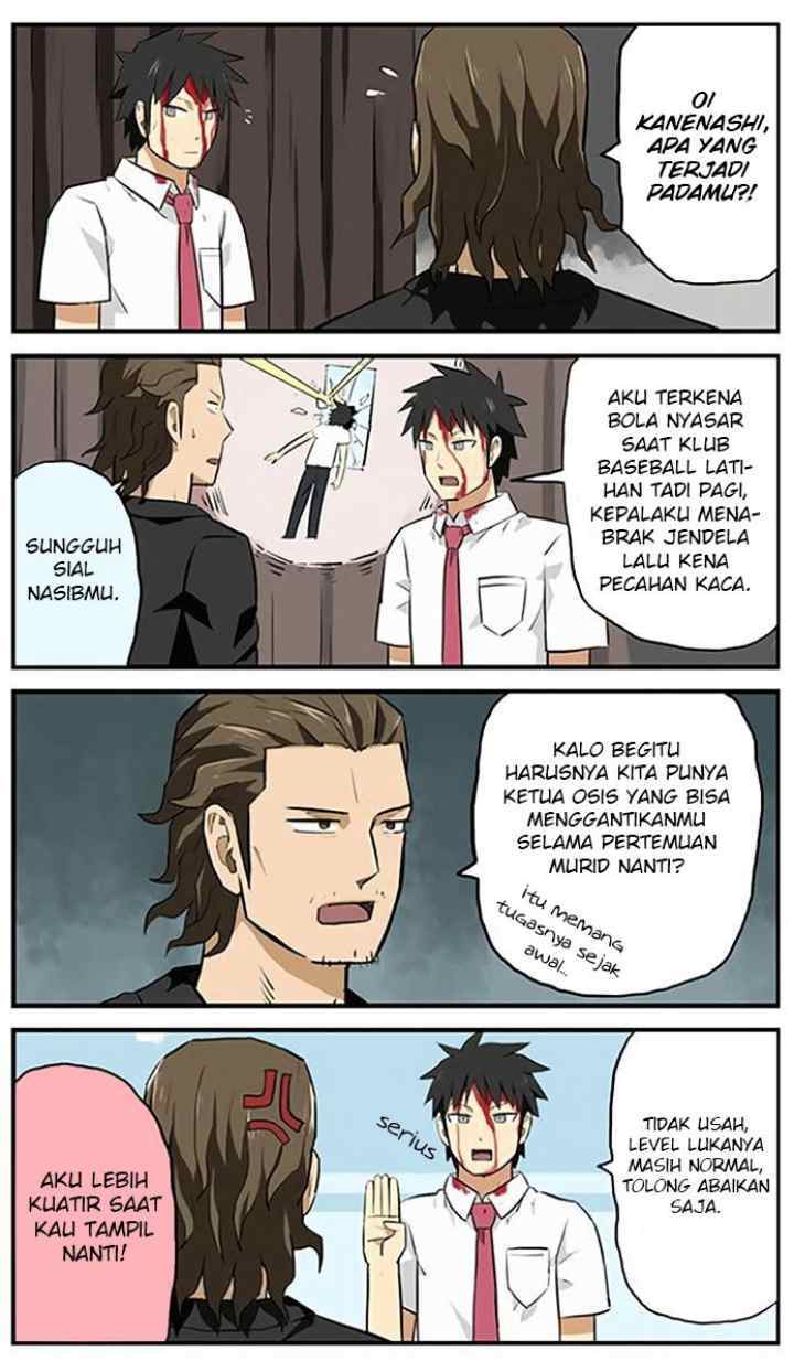 Hinmin Choujin Kanenashi-kun chapter 7 halaman 12