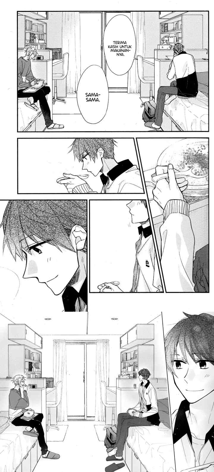 Hirano to Kagiura chapter 1 halaman 8