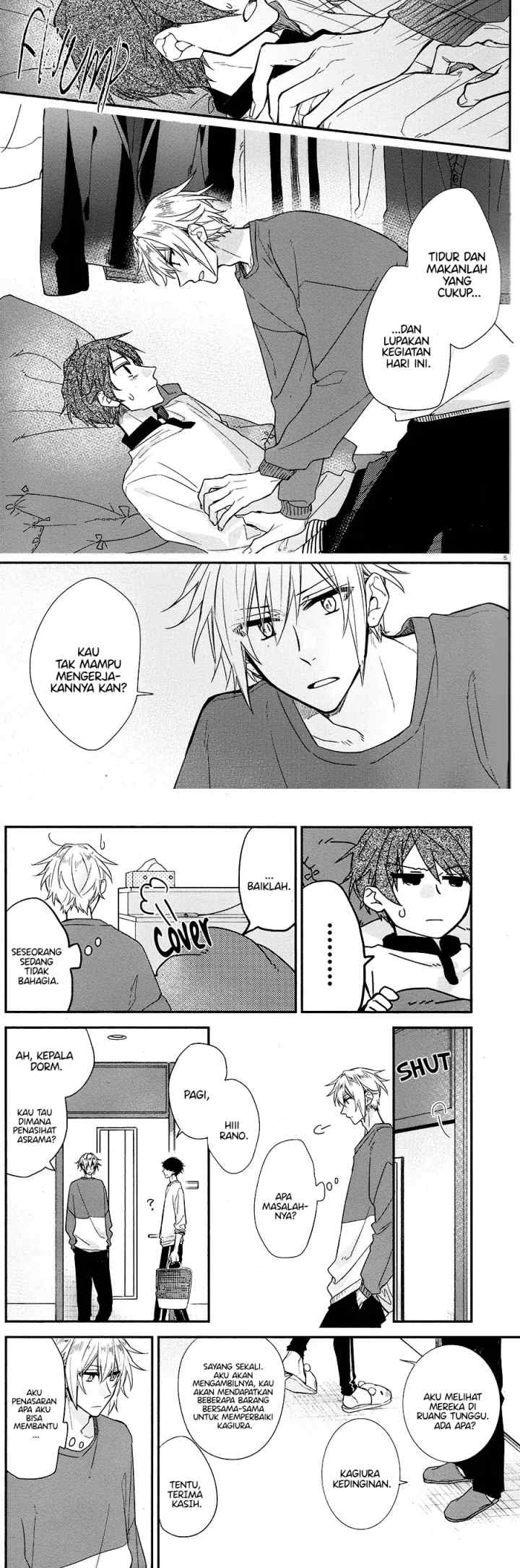 Hirano to Kagiura chapter 1 halaman 6