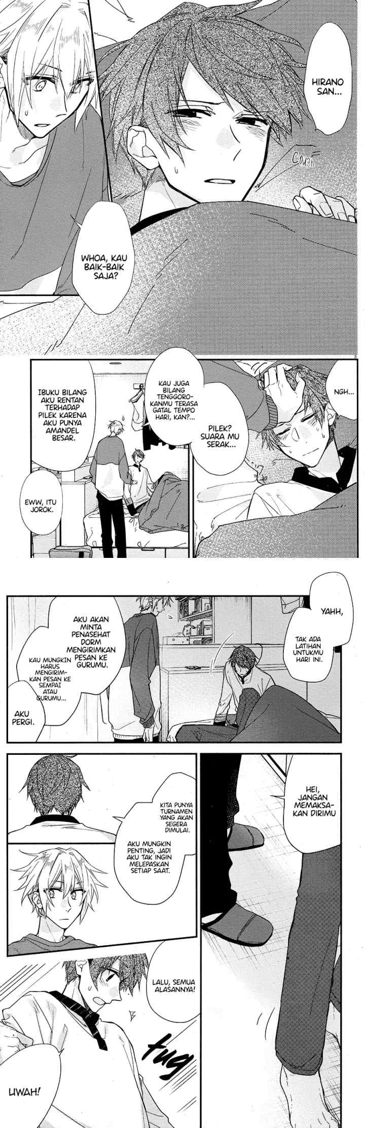 Hirano to Kagiura chapter 1 halaman 5