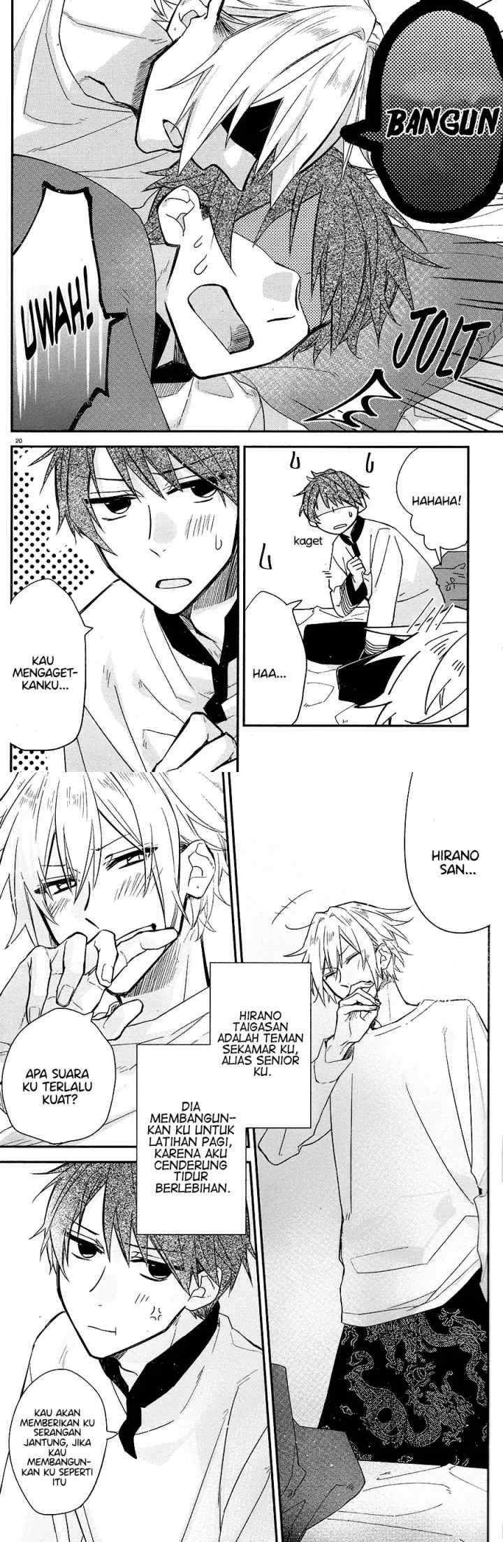 Hirano to Kagiura chapter 1 halaman 13