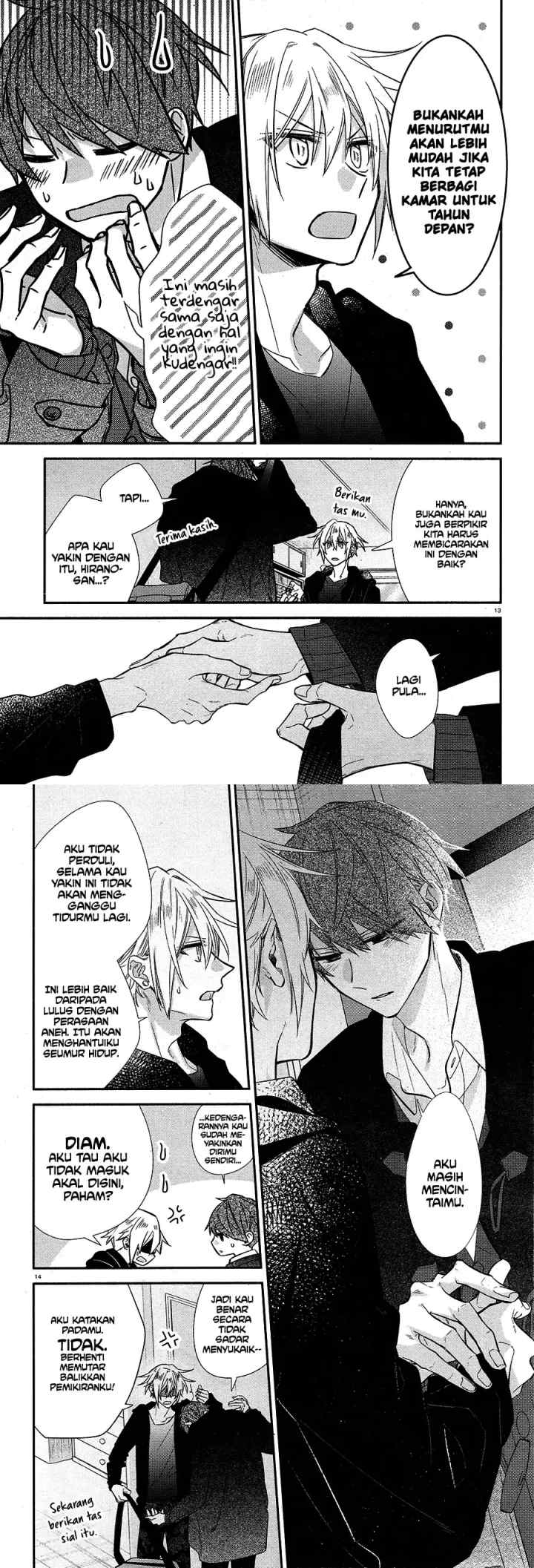 Hirano to Kagiura chapter 10 halaman 8