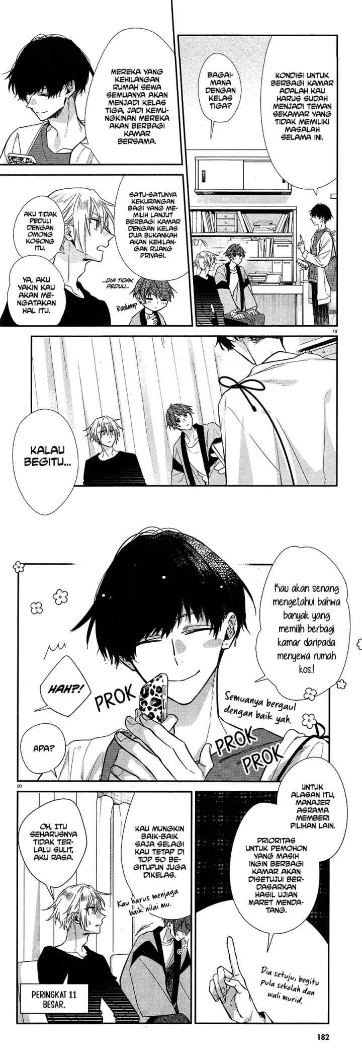 Hirano to Kagiura chapter 10 halaman 11