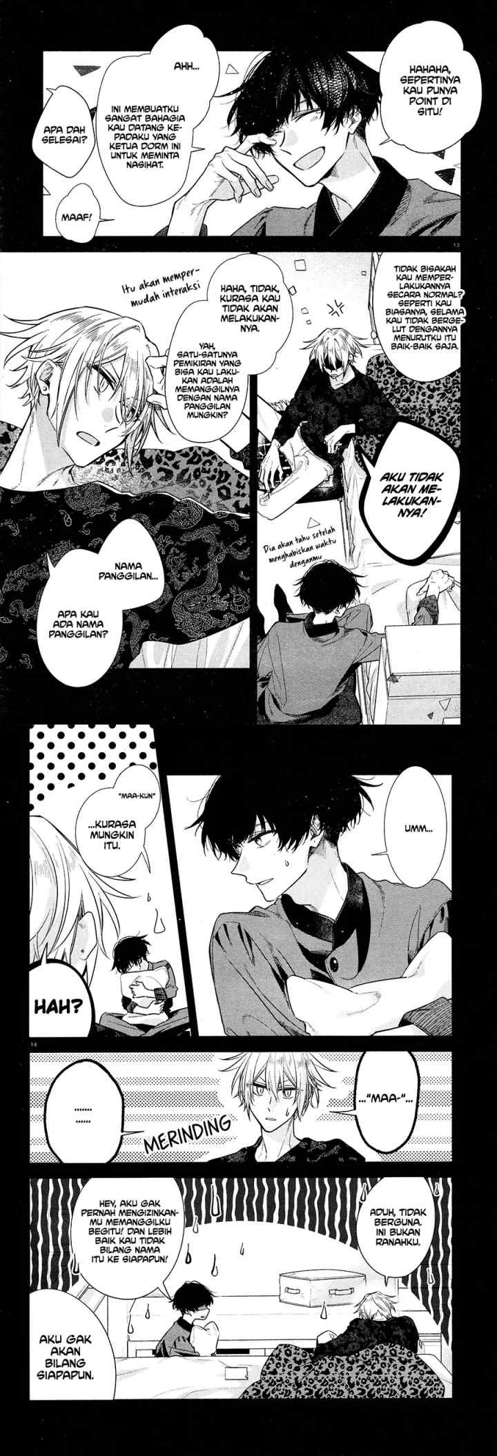 Hirano to Kagiura chapter 11 halaman 9