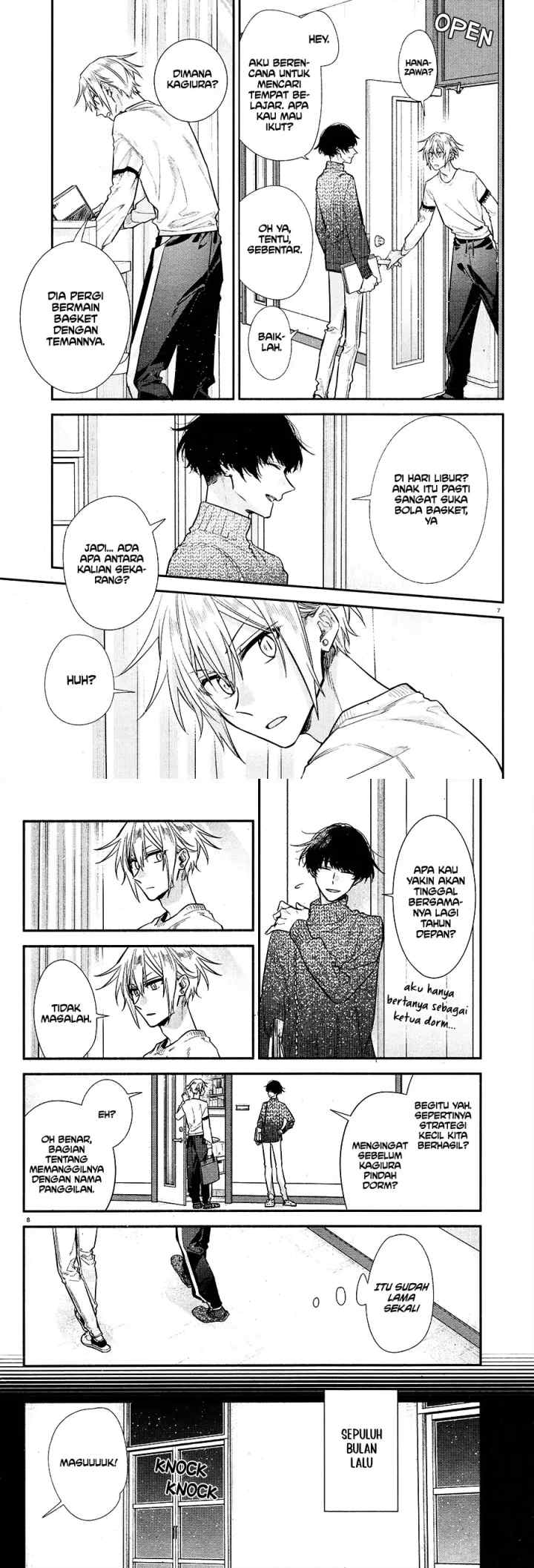 Hirano to Kagiura chapter 11 halaman 6