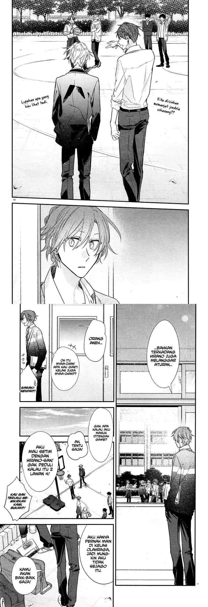 Hirano to Kagiura chapter 12 halaman 7