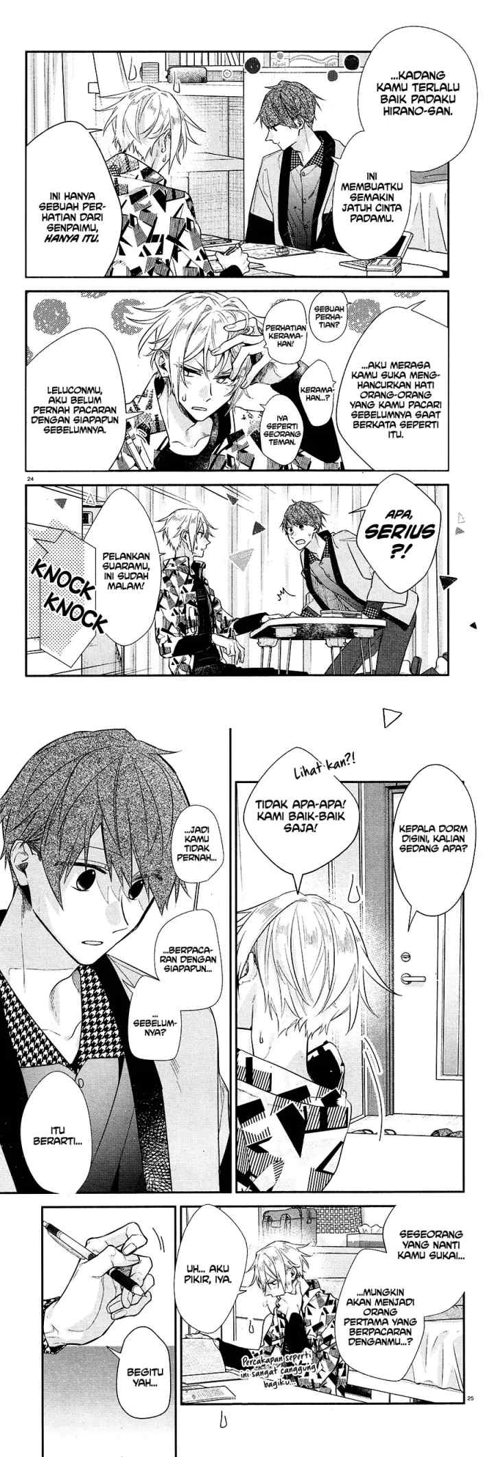 Hirano to Kagiura chapter 12 halaman 14