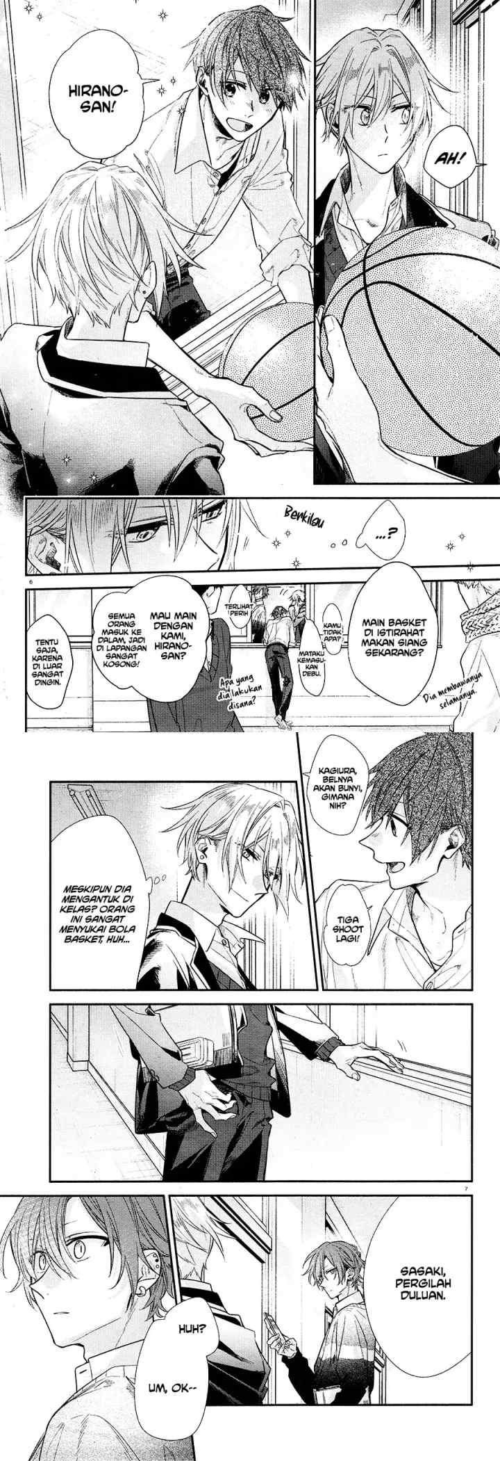Hirano to Kagiura chapter 12 halaman 5