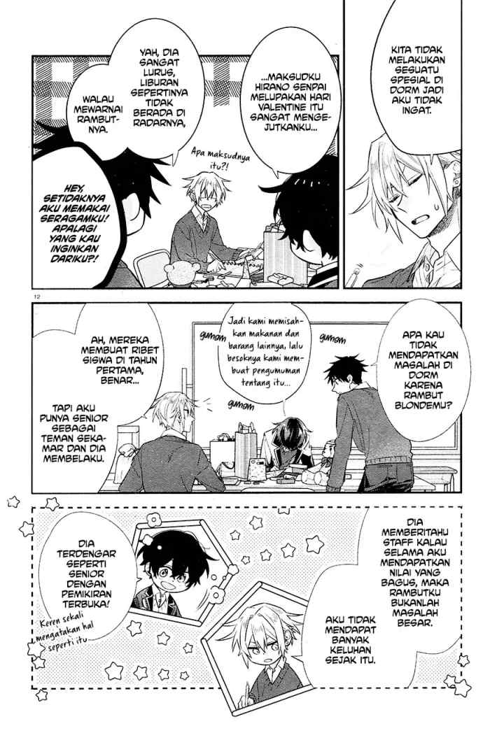 Hirano to Kagiura chapter 13 halaman 14