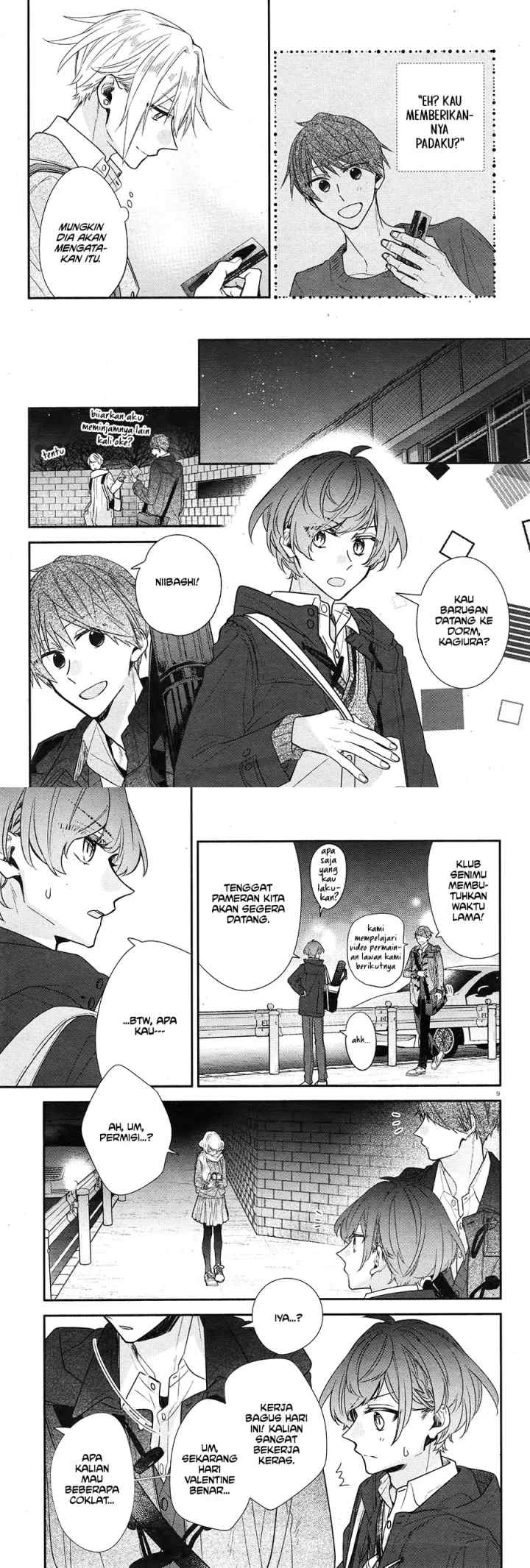 Hirano to Kagiura chapter 14 halaman 5
