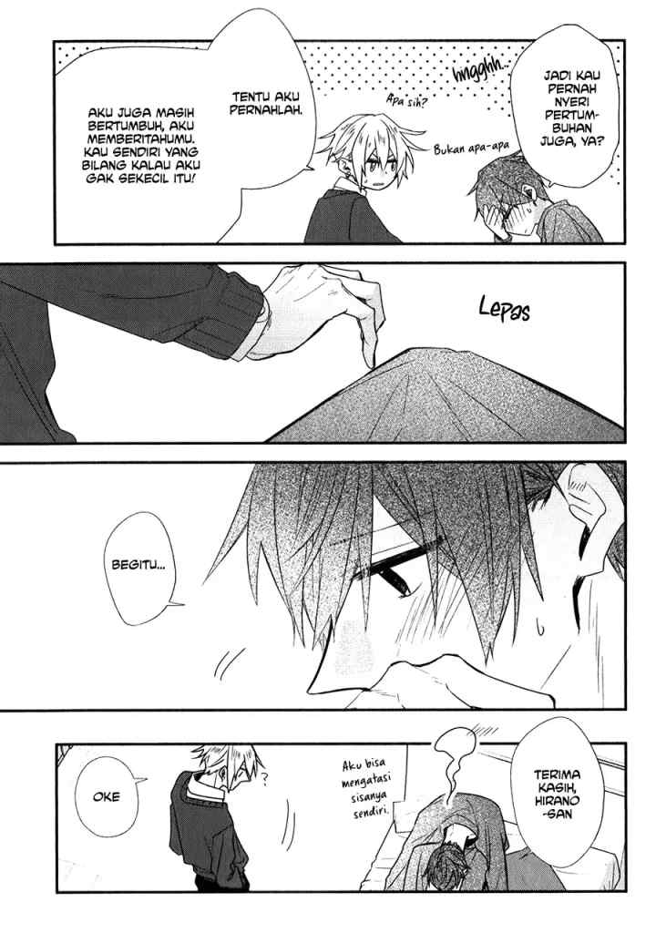 Hirano to Kagiura chapter 15.5 halaman 8