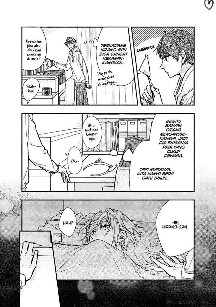 Hirano to Kagiura chapter 15.6 halaman 11